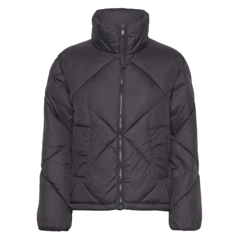 Image of b.Young Womens b.young Omina 4 Quilted Puffer Noir Female 36