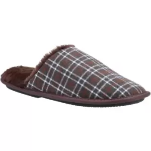 Image of Fleet & Foster Mens Rhys Mule Lightweight Slip On Slippers UK Size 8 (EU 42)