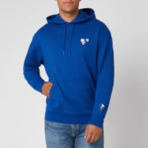 Image of Levis X Peanuts Mens Relaxed Graphic Hoodie - Snoopy Soccer - S