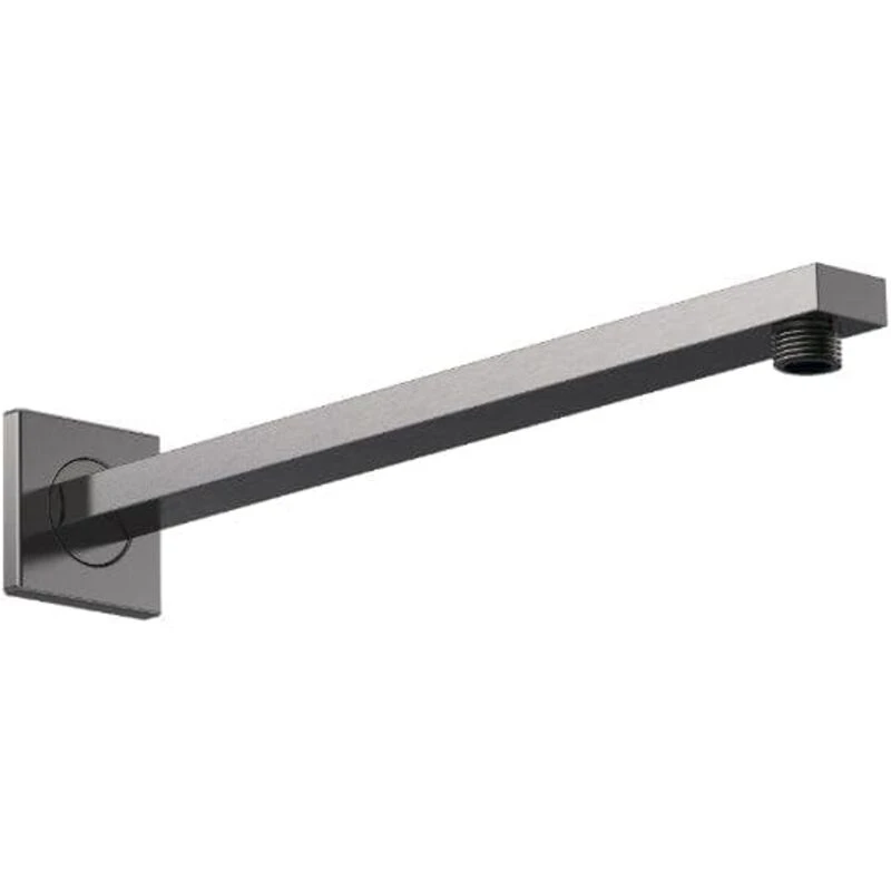 Image of NUIE Nuie Brushed Pewter Small Rectangular Shower Arm - ARM713 ARM713