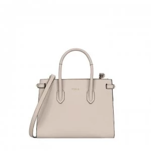 Image of Furla Pin Small East West Tote - Neutral