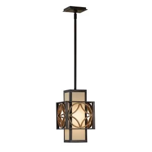 Image of 1 Light Ceiling Pendant Gold, Bronze, E27