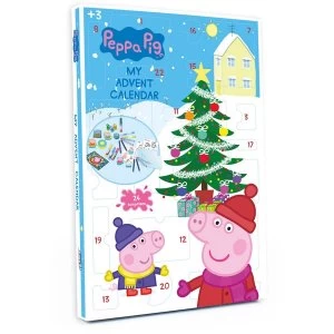 Image of Peppa Pig Christmas Advent Calendar with 24 Surprises