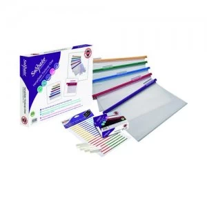 Image of Snopake HangGlider Suspension File Foolscap Clear Pack of 25 15858