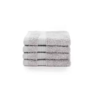 Image of Deyongs Bliss Pima 4 Pack Face Cloth - Cloud