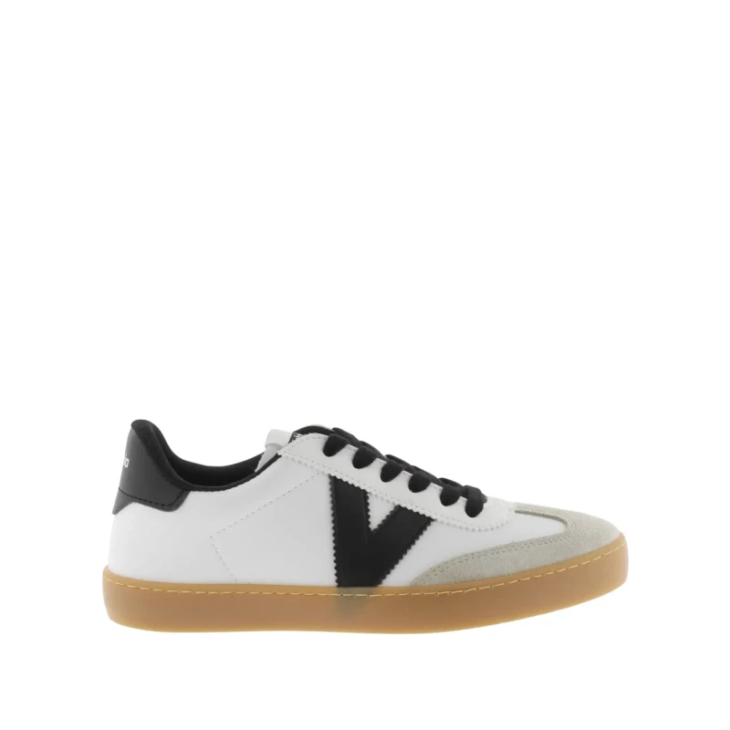 Image of Victoria Leather and suede effect trainers Victoria Berlin Beige Unisex 39