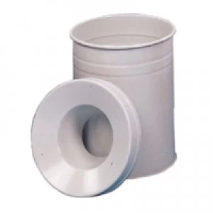 Image of Slingsby Waste Bin 30.9 Litre Fire Extinguishing Lid Grey 309589