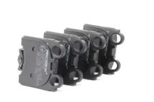 Image of RIDEX Brake pad set TOYOTA,LEXUS 402B0468 0446630120,0446630121,0446630122 0446630161,0446630190,0446551011,0446622180,0446630130,0446630150