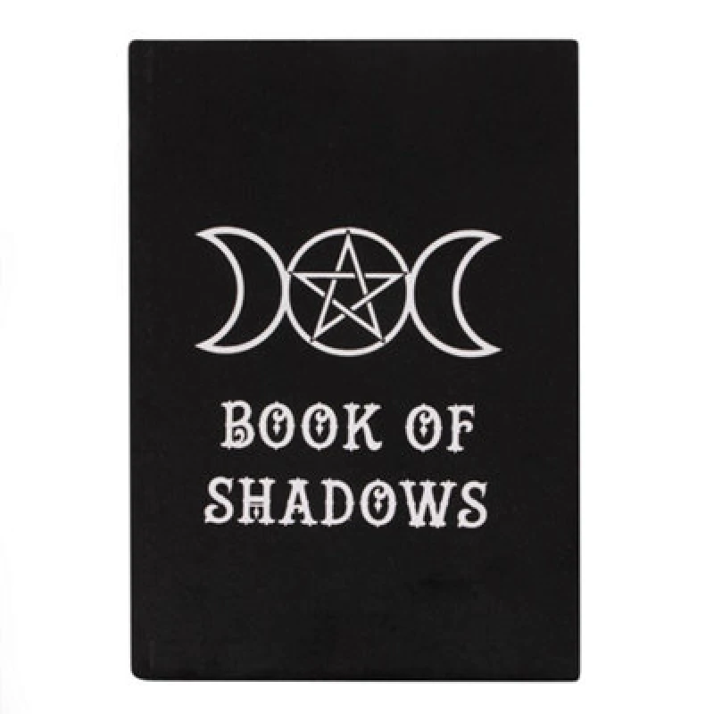 Image of Something Different Something Different Book of Shadows A5 Notebook in Black One Size Unisex 5063107165381