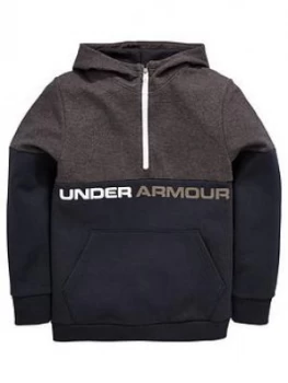 Image of Urban Armor Gear Boys Double Knit 12 Zip Hoodie Black Size 11 12 Years