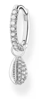 Image of Thomas Sabo CR697-051-14 Sterling Silver Crystal Set Shell Jewellery