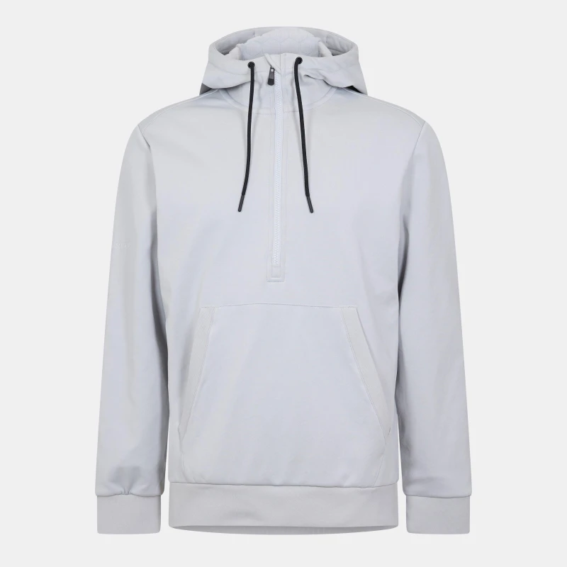 Image of Lyle and Scott Half Zip Hoodie - Beige Beige S