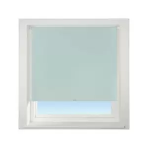 Image of Swish Cordless Blackout Roller Blind, Duck Egg, W180 Cm x D170 Cm