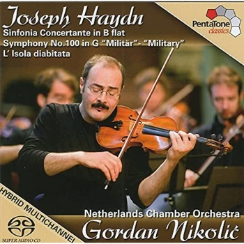 Image of Netherlands Chamber Orchestra - Orchestral Works (Nikolic, Netherlands Co) [sacd/cd Hybrid] CD
