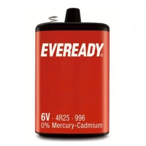 Image of Energizer Eveready 6V PJ996 Lantern Battery