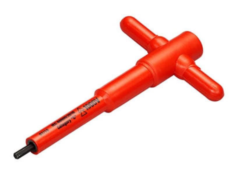Image of ITL Insulated T Handle Hex Driver 02680 Size: 4mm