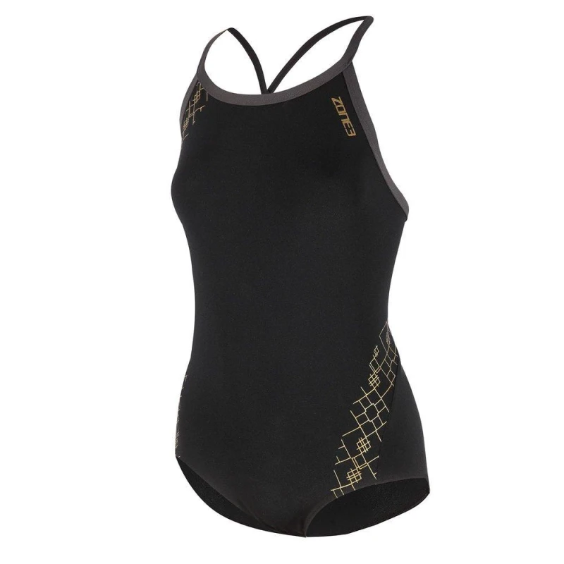 Image of Iconic Bound Back Swim Suit - Black 8