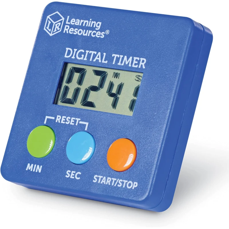 Image of Learning Resources Digital Timer Count Down/Up Seconds/Minutes Easy-to-use
