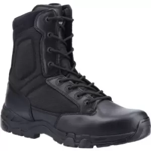 Image of Mens Viper Pro 8.0 Plus Uniform Leather Safety Boots (8 uk) (Black) - Black - Magnum