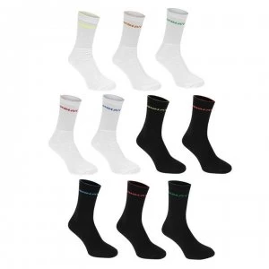 Image of Donnay Crew Socks 10 Pack Kids - Bright Asst