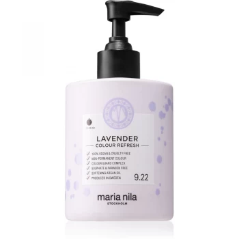 Image of Maria Nila Colour Refresh Lavender Gentle Nourishing Mask without Permanent Color Pigments Lasts For 4 - 10 Washes 9.22 300ml