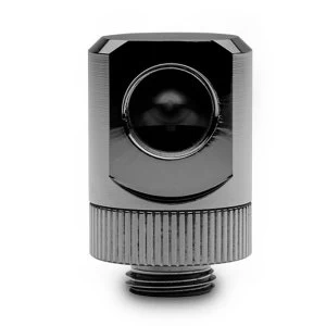 Image of EK Water Blocks EK-Torque Angled 90 Rotary Fitting - Black Nickel