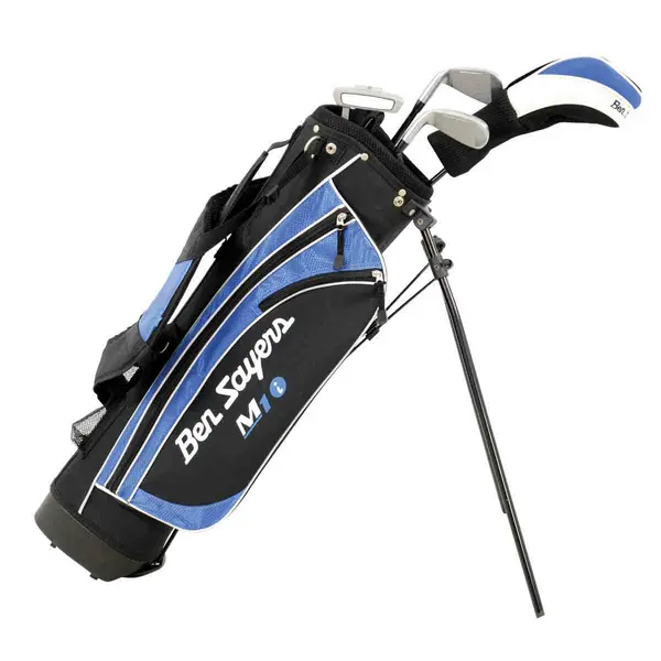 Image of Ben Sayers M1i Junior Golf Package Set with Stand Bag - 5-8 Year Blue G6391