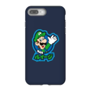 Image of Nintendo Super Mario Luigi Kanji Phone Case - iPhone 8 Plus - Tough Case - Matte