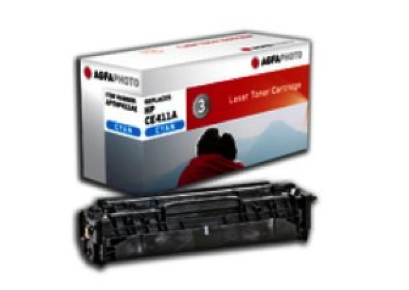 Image of AgfaPhoto APTHP411AE toner cartridge Cyan