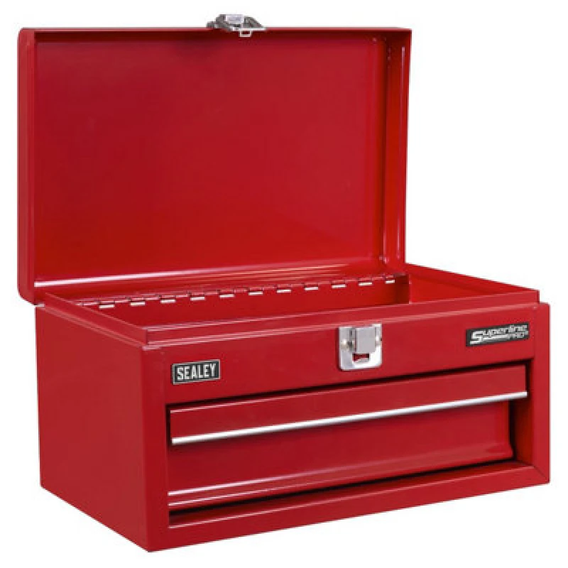 Image of Sealey Superline Pro Mini Tool Box Tool Chest APMTB1 Colour: Red