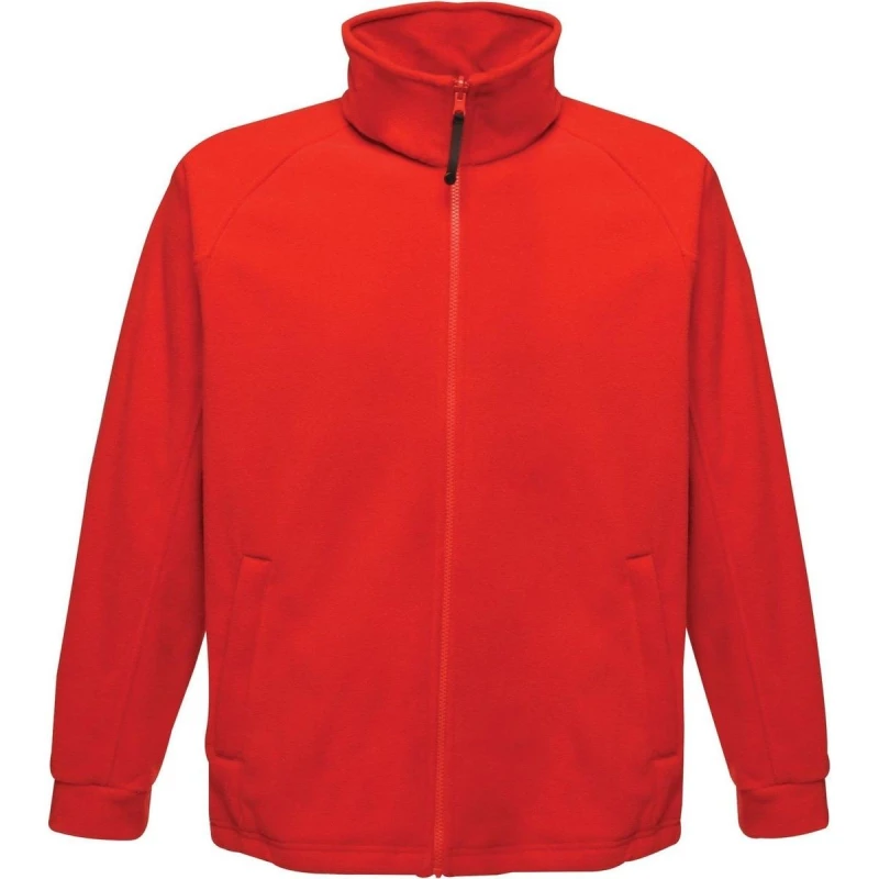 Image of Regatta Professional Mens Fleece Jacket in Red Size: XS Red Male XS