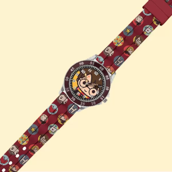 Image of Warner Brothers Harry Potter Brown Time Teacher Strap Watch