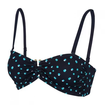 Image of Regatta Aceana III Bikini Top - Navy Dot