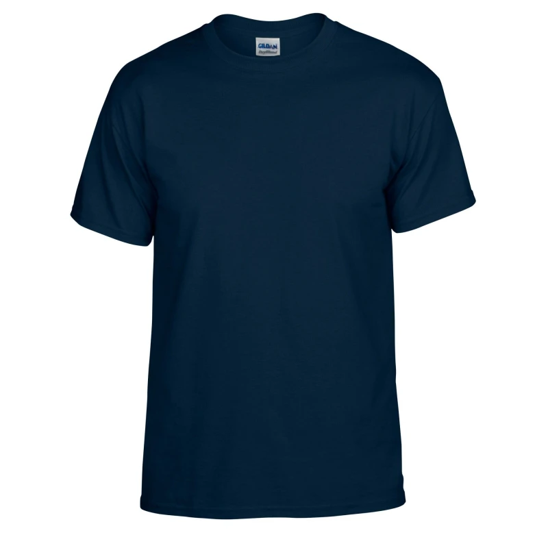 Image of Gildan Mens Plain DryBlend T-Shirt in Navy Size: 3XL Navy Male 3XL