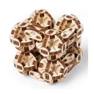 Image of Flexi Cubis UGears 3D Wooden Model Kit