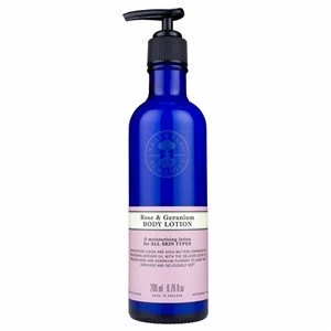 Image of Neals Yard Remedies Rose and Geranium Body Lotion 200ml