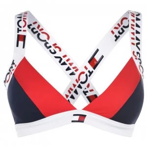 Image of Tommy Bodywear Bikini Top - 682 TRUE RED