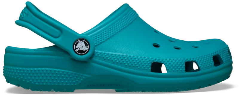 Image of Crocs Kids Classic Clogs Turbo Teal J2