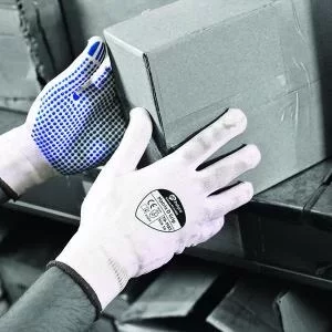 Image of Matrix D Grip Handling Gloves Size 9 Grey Pack of 12 80-MAT9 HEA54661