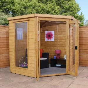 Image of Mercia Premium Corner Summerhouse -7' x 7'