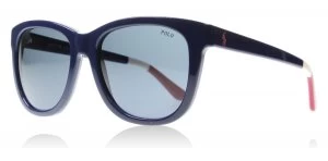 Image of Polo Ralph Lauren PH4105 Sunglasses Blue 556987 54mm