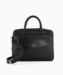 Image of Dune Dominoe' Large Laptop Bag - black