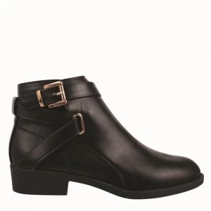 Image of Miso Buckle Boots Womens - Black