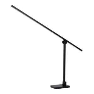 Image of Lucide AGENA - Desk Lamp, PIR Sensor - LED Dim. - 1x12W 2700K - Black