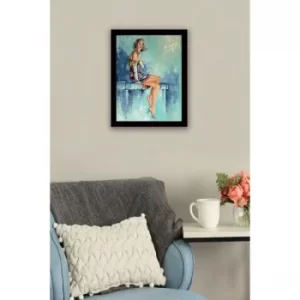 Image of SC0082 Multicolor Decorative Framed MDF Painting
