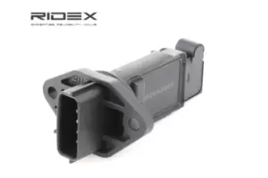 Image of RIDEX Mass air flow sensor NISSAN,SUBARU 3926A0255 226801M200,226802W200,226804M501 22680AD200,22680AD201,22680AD20A,A36000K00,22680AA290