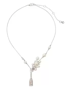 Image of kate spade new york Cheers to That Statement Pendant Necklace, 16