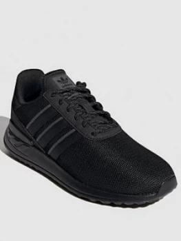 Image of adidas Originals La Trainer Lite Junior Trainers - Black, Size 5