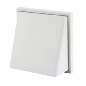 Image of MANROSE 150MM WEATHER PROOF COWL WALL OUTLET (WHITE) - 1242W