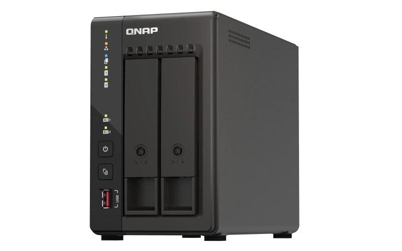 Image of QNAP QNAP TS-253E NAS Tower Intel Celeron J6412 8GB 0 TB QNAP QTS Black TS-253E-8G